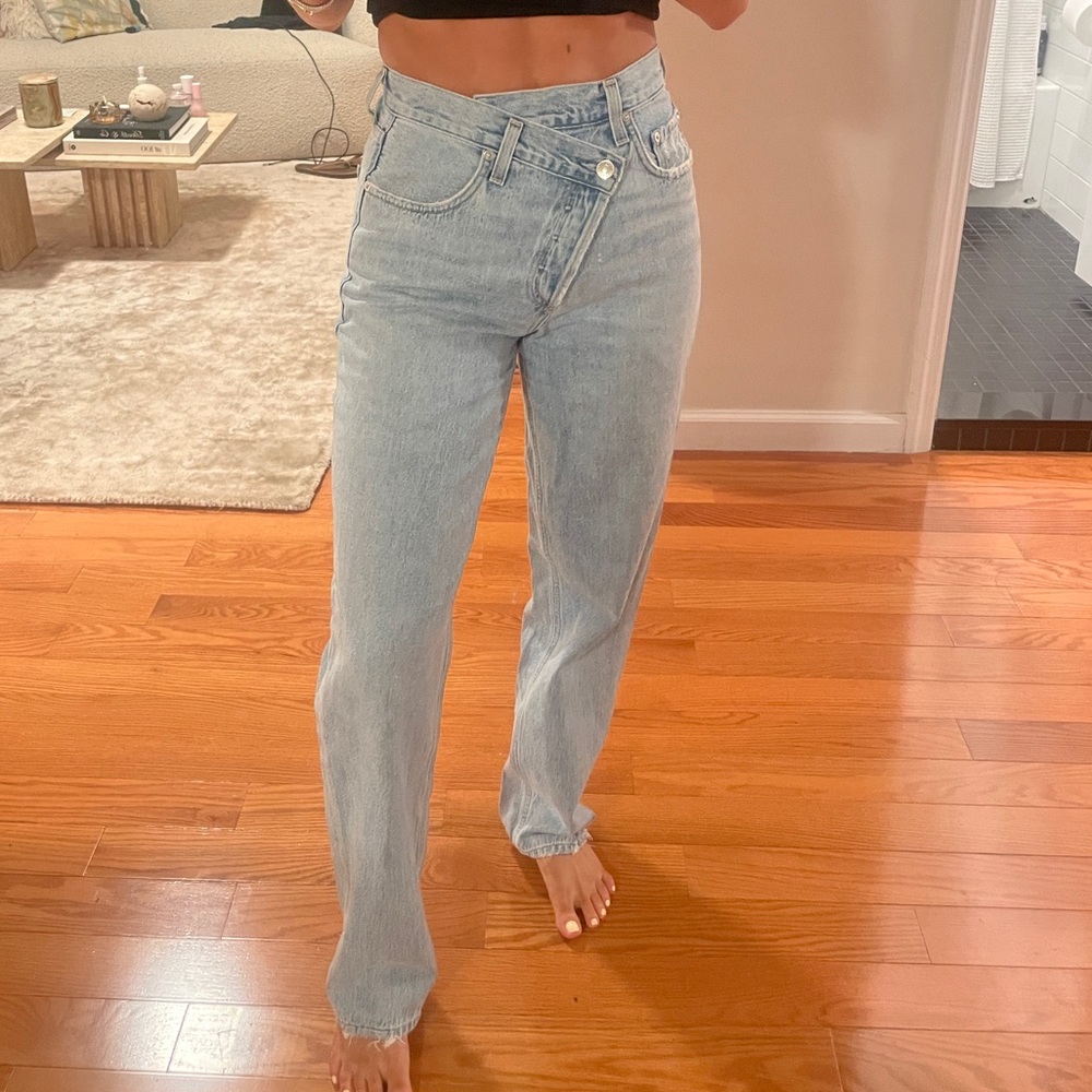 Agolde crossover jeans